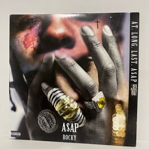 A$AP Rocky "At.Long.Last.A$AP" Vinyl Album - Black & Gold Cover